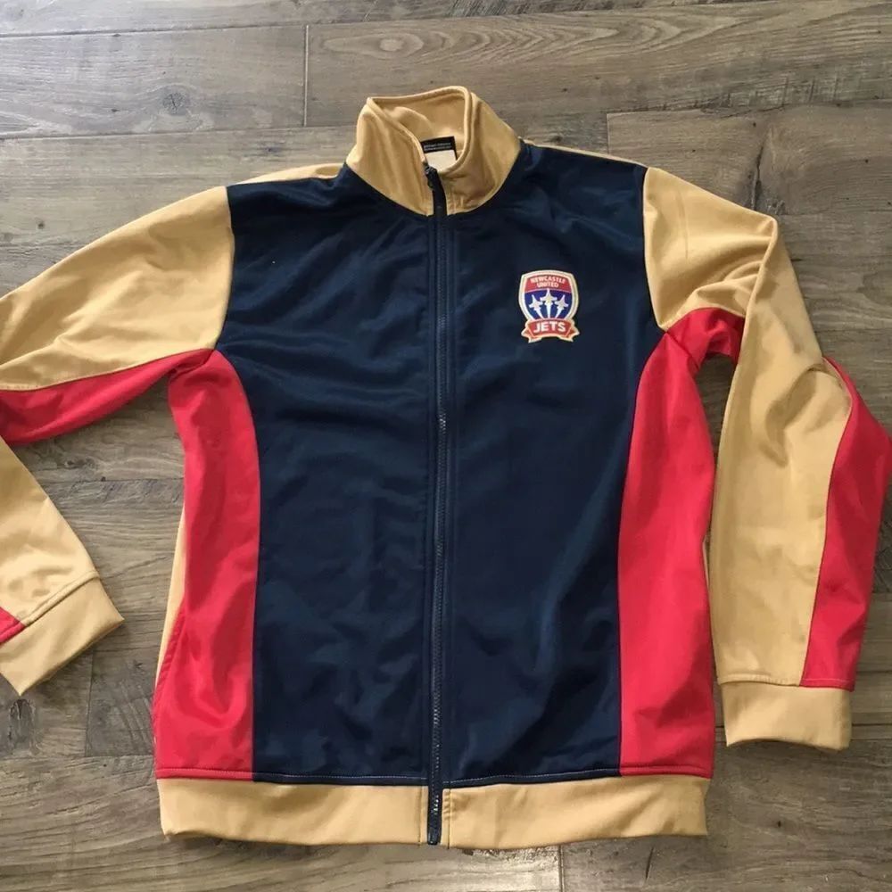 Newcastle United Jets FC Soccer Club warmup jacket
